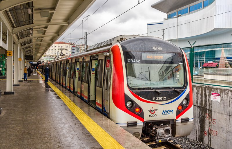 Marmaray train Turkey